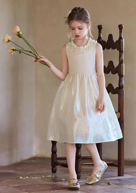 手工领花裙（锁 商品图5