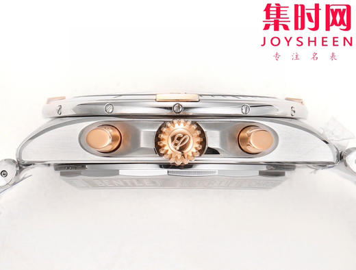 新品-百年灵 BLS机械计时系列 男士腕表 子弹链钢带 商品图5