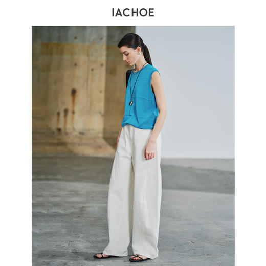 棉仓3631503016-IACHOE含醋酸背心 商品图2