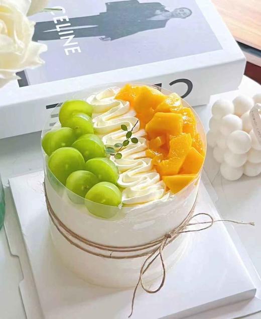 香芒青提双拼小蛋糕 商品图0
