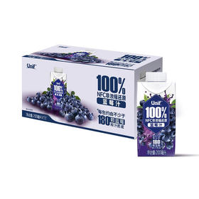 MM 山姆 Unif100%NFC蓝莓汁 200ml*12