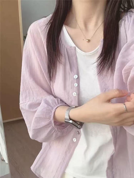 【BaiLIDE天丝衬衫】三个款 三个色随便选～穿上直接自带“韩剧女主滤镜”天丝王炸面料天丝纤维! 商品图6