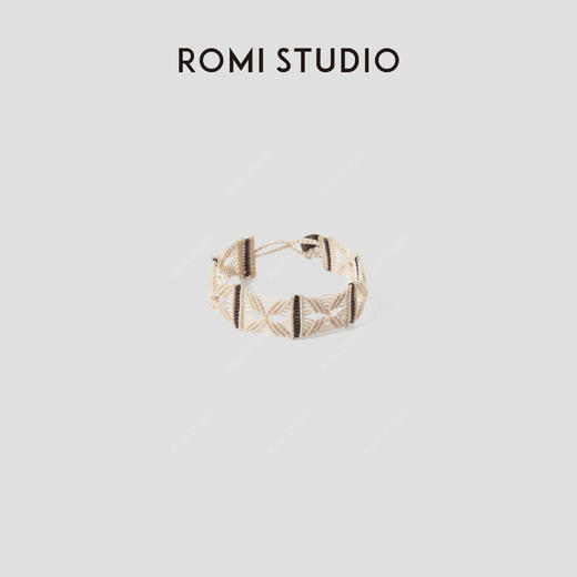 ROMI STUDIO 非金属布艺手链 民族风复古手工编织手链 RWCLPJ4507 【发货时间：25-30天】 商品图1