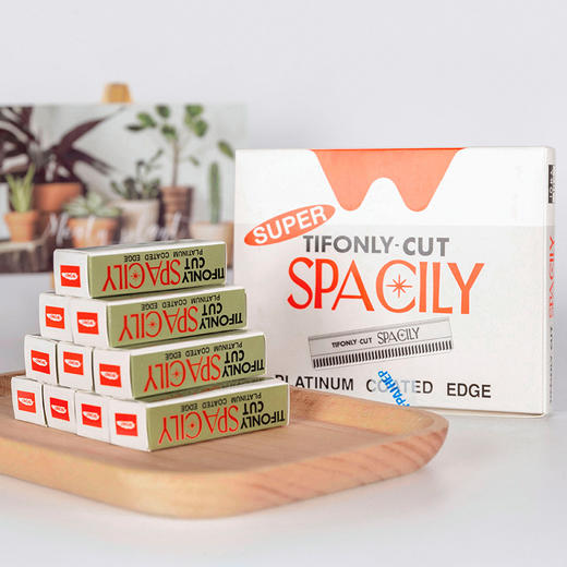 犀瑞修眉刀片10片装盒装碳钢刮眉刀片女士专用修眉刀片 商品图2