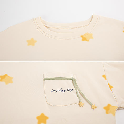 康妮雅女式长袖长裤套头套装 商品图7