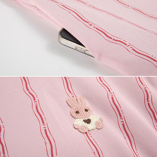 康妮雅女式长袖睡裙 商品图10