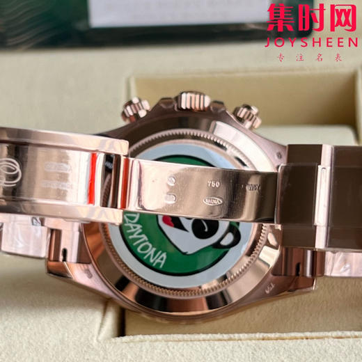 劳力士宇宙计型 BT厂迪通拿全玫金 贝嫂同款 4130机 男士腕表 M116505 商品图8