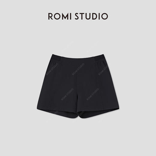 ROMI STUDIO 防晒UPF50轻薄冷感防水快干微皱休闲短裤RWCSXD2899 商品图2