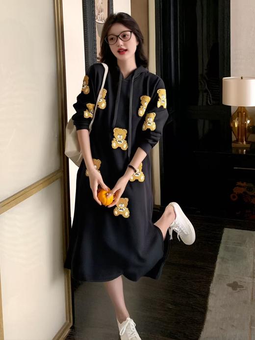 【诗铭洛可】0431熊猫卫衣肌理纹路A15-2 商品图1