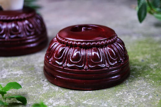 新款木质实木底座海螺专用底座大海螺配套摆件底座 商品图2