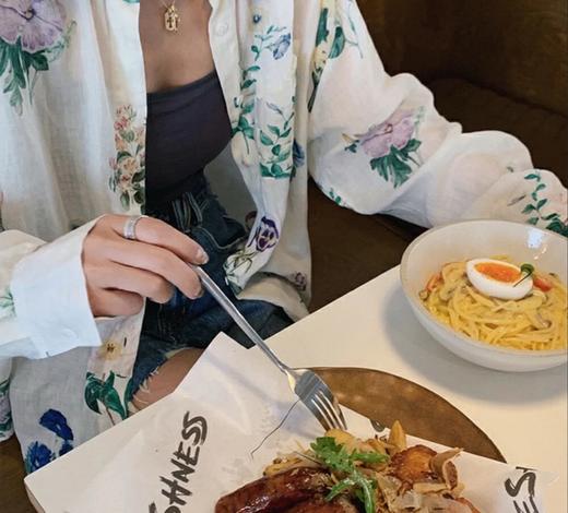 老米优品🎈3-5天！夏日风里的诗意《纯植物印染苎麻衬衫》慵懒灯笼袖，自带呼吸感，植物印染的繁花，是大自然的笔触~CY250629A 下架 商品图1