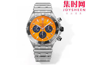 陶瓷圈 新品-百年灵 BLS机械计时系列 男士腕表 子弹链钢带 表径44mm