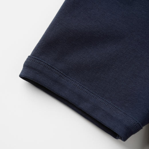 ROMI STUDIO“简约舒适”轻盈罗纹弹力棉质圆领短袖T恤 RWCRSM2522 商品图3