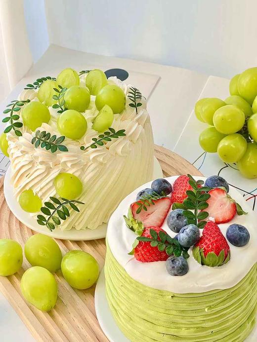 清新小绿鲜果小蛋糕 商品图0