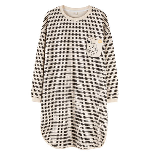 康妮雅女式长袖睡裙 商品图8