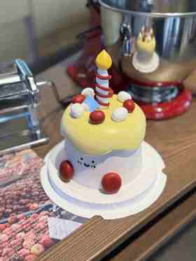 jellycat蜡烛人【2025新款】 · 奶油蛋糕