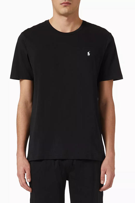 R.L 运动情侣款 速干弹力 小标圆领T恤 TX559 商品图3