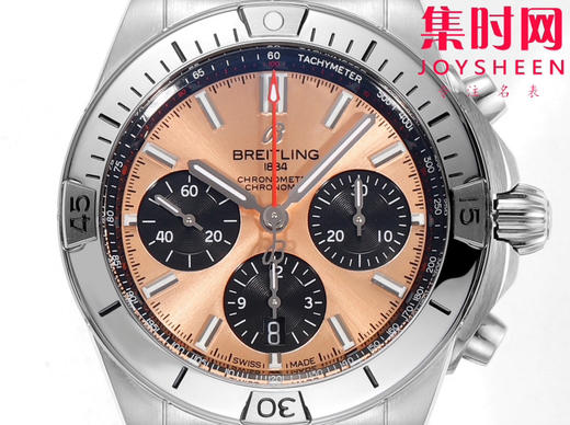 新品-百年灵 BLS机械计时系列 男士腕表 子弹链钢带 商品图1