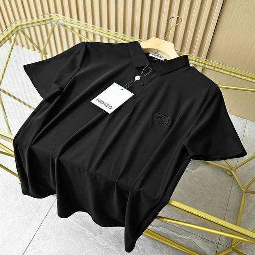 高田 2025夏季新款虎头刺绣无痕冰丝速干短袖POLO衫 商品图2