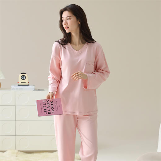 康妮雅女式长袖长裤套头套装 商品图4