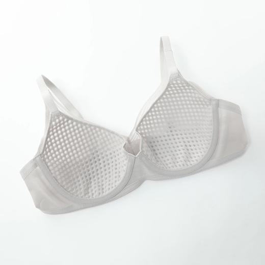 安莉芳 “升级蜂巢杯”大胸显小舒适透气女文胸EBW1082 商品图2