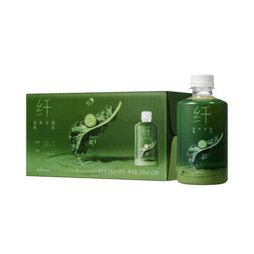 MM 山姆 喜茶 羽衣甘蓝青瓜复合果蔬汁饮料 330ml*12 商品图0