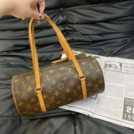 LV 中古 巴比龙 30 老花 圆筒包 商品图1