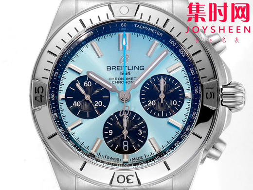 新品-百年灵 BLS机械计时系列 男士腕表 子弹链钢带 商品图1