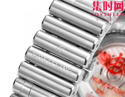 新品-百年灵 BLS机械计时系列 男士腕表 子弹链钢带 商品图7