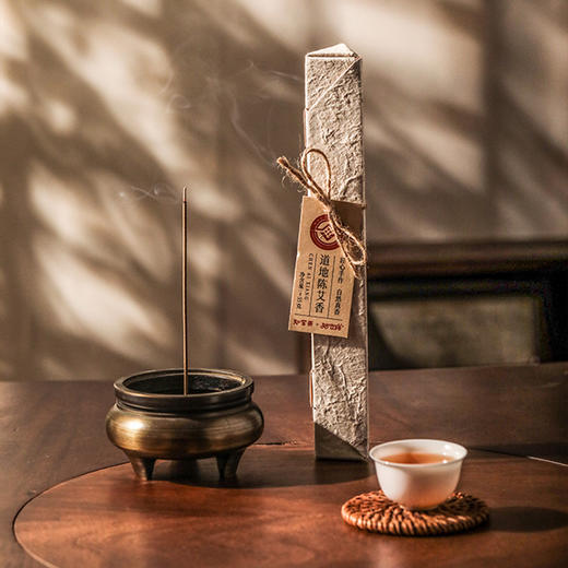【知宝斋X妙吉祥道地陈艾香】9年陈天然陈艾线香  千年熏香记 飞入百姓家 商品图4