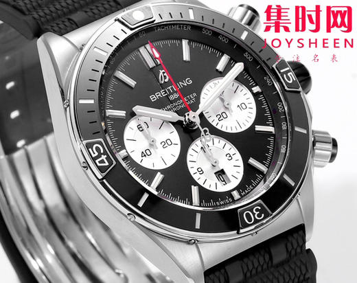 陶瓷圈 新品-百年灵 BLS机械计时系列 男士腕表 表径44mm 商品图3