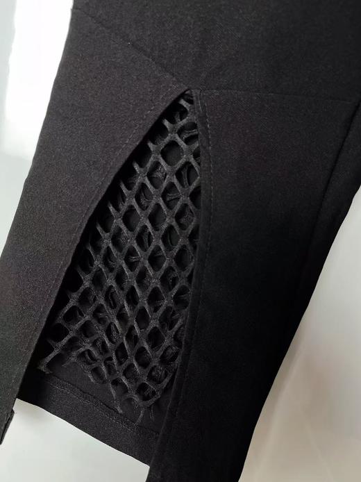 【诗铭洛可】6307镂空网鱼尾七分裤A3-3 商品图2