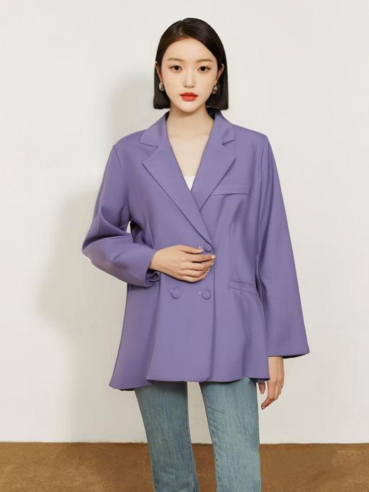双十二福利！【诗铭洛可】Y152Y小西服外套宽松大码休闲 商品图4