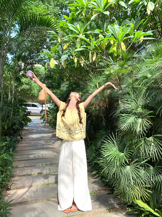 <曾小咸推荐>夏季新款韩版个性刺绣设计衬衫 商品图7