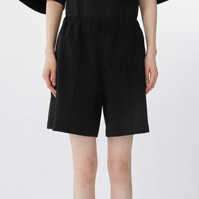 休闲松紧直筒短裤  云感呼吸裤 挺缝线塑黄金腿型 松紧腰头 解锁全天自由感 天然垂坠感 + 智能回弹性 行走的高级感