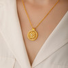 宫匠造办 紫微星黄金吊坠 商品缩略图5