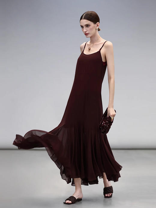 COCOBELLA多裁片拼接吊带裙25夏内搭外穿连衣裙鱼尾裙FR7092 商品图0