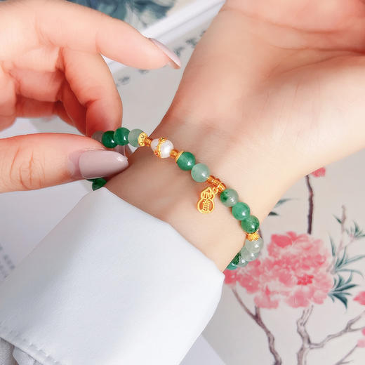 BAOFANDI  新中式非洲翠手链【礼袋+礼盒+保养卡】 商品图8