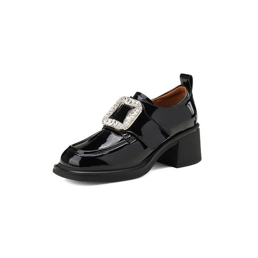 westory新款超轻厚底舒适百搭乐福鞋S24CM75331 商品图1