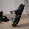 豪麟名鞋奥莱迪嘉女鞋凉拖羊皮革DJHJO51WL202黑色  原价1660元 商品缩略图2