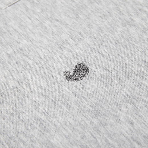 NPC潮牌精致仿绿松石纽扣夏季宽松型Polo衫空气层百搭NP56TP78 商品图3