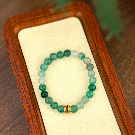 BAOFANDI  新中式非洲翠手链【礼袋+礼盒+保养卡】 商品图3