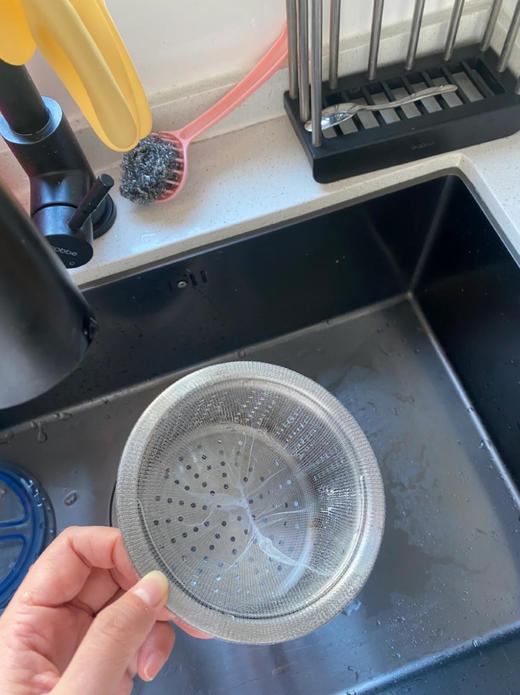 【家居百货】一网打尽 水槽垃圾🐂专治懒得清理 水槽过滤网♻PE材料网袋 韧性高 弹性好！ 商品图5