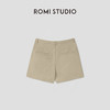 ROMI STUDIO“简约复古”轻薄舒适挺括修身棉质休闲短裤 RWCRXT3341 商品缩略图1