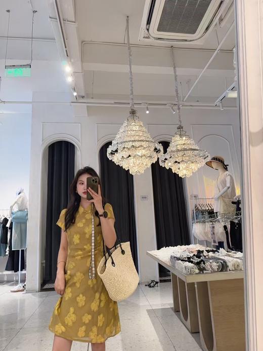 【门店同款】ENJOY夏季云敛-“鸾衿折桂”花辰夕月中式旗袍 162993261 商品图0