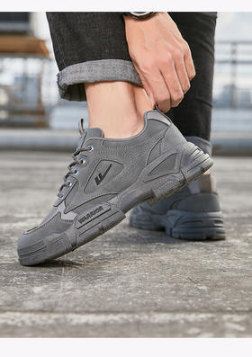 回力男鞋工装鞋春季男士鞋子黑色休闲鞋户外运动登山鞋低帮马丁靴WXP(WZ)-1238