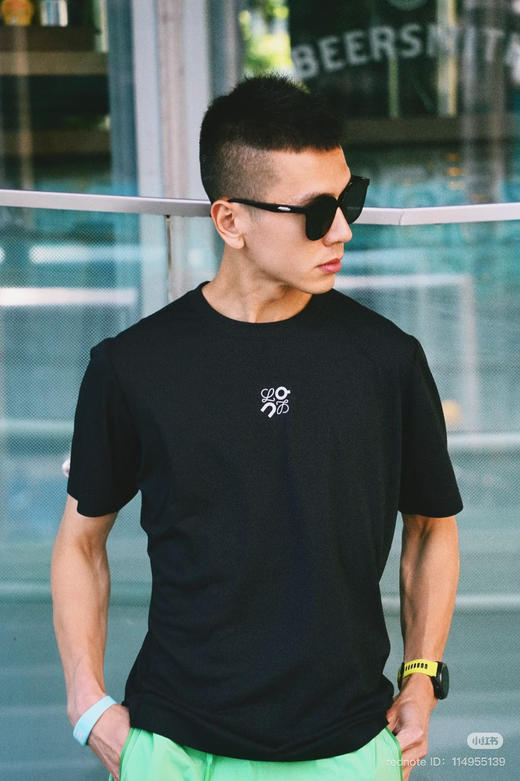 630压轴 独家圆正 一搏同款 Lew联名on 立裁运动短袖 情侣同款 商品图2