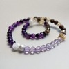 【普陀山】设计款紫超七水晶沉⾹手串  ⼼宁-流光双圈 商品缩略图0