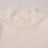 棉果果秋季新品女童远山白半高领套头T恤M322140425413 商品缩略图2