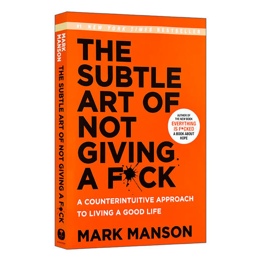 Collins 重塑幸福 英文原版 The Subtle Art of Not Giving a F*ck 如何活成你想要的模样 英文版进口书籍正版 马克曼森 Mark Manson 商品图0